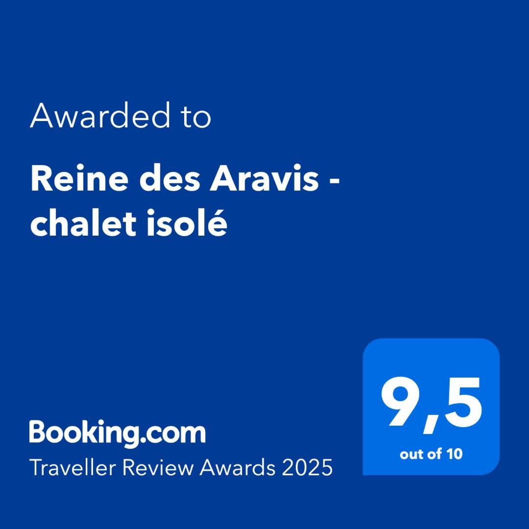 Reine Des Aravis - Chalet Isole فلوميه المظهر الخارجي الصورة